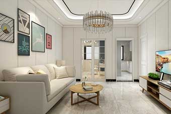 咸宁现代风格-客厅