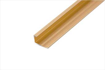 咸宁航空纤维墙咔铝合金边条（钛金氧化）