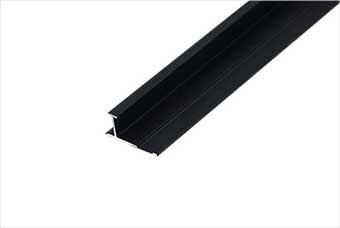 咸宁航空纤维墙咔铝合金中条（哑黑氧化）