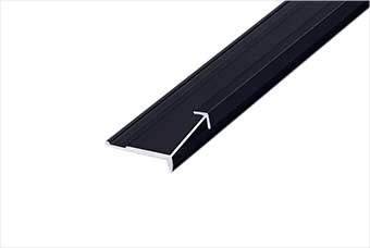 咸宁航空纤维墙咔铝合金阳角线（哑黑氧化）