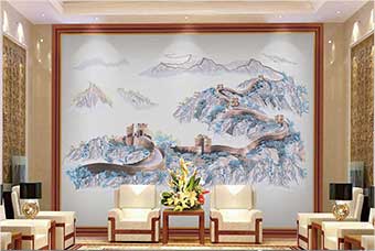 咸宁森佰汇航空纤维墙咔（唯我中华）