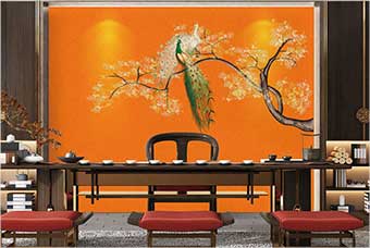 咸宁森佰汇航空纤维墙咔（春花秋月）